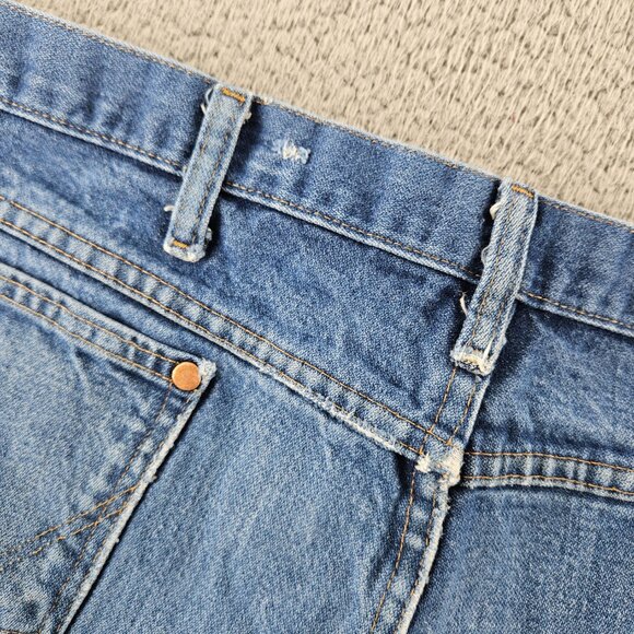 Wrangler Jeans Mens 38x30 Blue 936 Cowboy Cut Slim Fit Western Rodeo Rancher - Picture 14 of 16